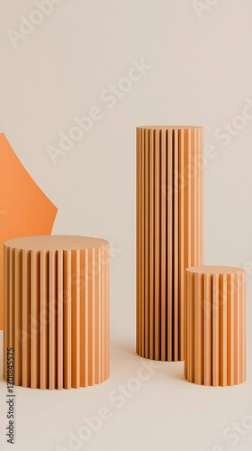 3D Illustration Minimalist ...