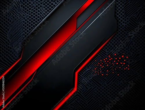 Abstract Background 3D Red ...