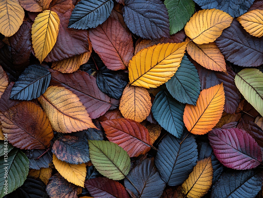 Autumn leaves ground background design Autumn leaves ground background design