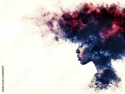 Illustration - Woman Abstra...