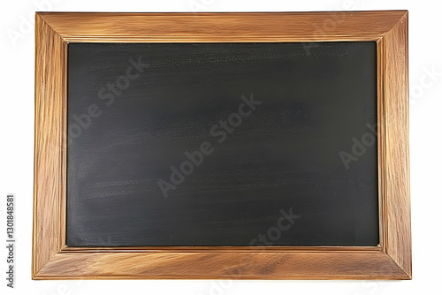 Photo Blank Chalkboard Wood...