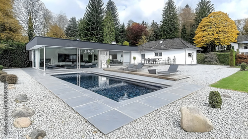 Illustration Modern Home, P...