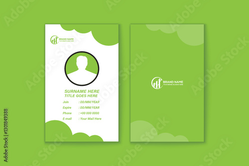  modern clean minimal business card or visiting card design
