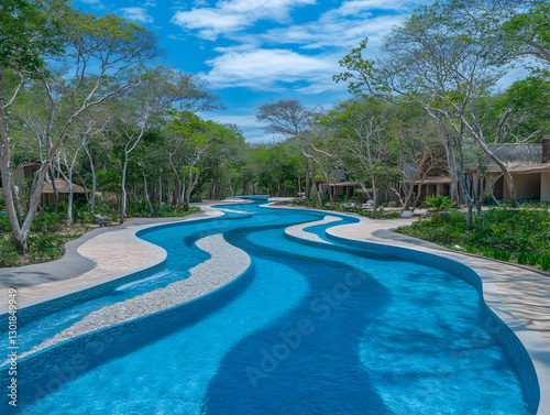 Photo: Winding Blue Pool Th...