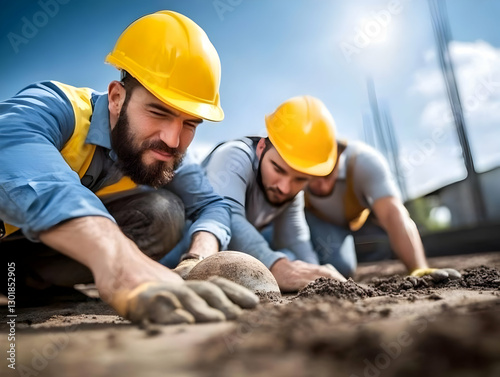 Photo Construction Workers ...