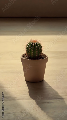 Photo - Small Cactus in Ter...