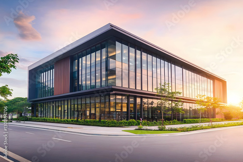 Photo Modern Office Buildin...