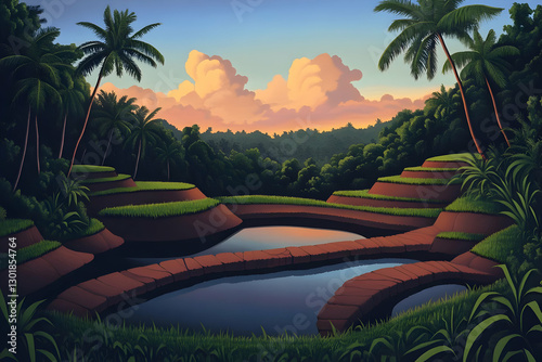 Illustration - Tranquil Tro...