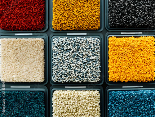Photo Colorful Carpet Sampl...