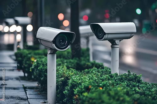 Photo, Surveillance Cameras...