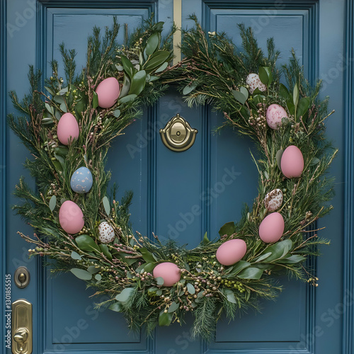 Photo Easter Wreath, Door, ...