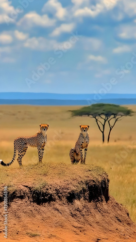 Photo Majestic Cheetahs, Sa...