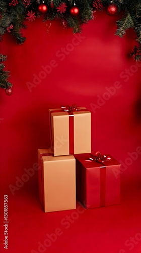Photo Christmas Gifts Red B...