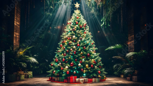 3D Illustration Christmas T...