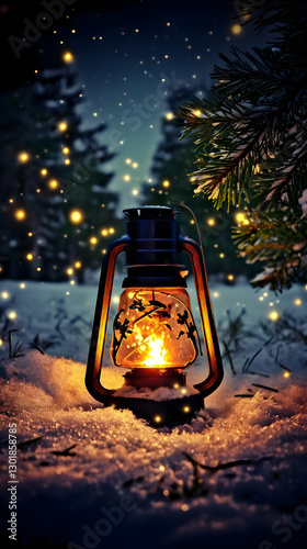 Illustration - Winter Night...