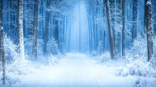 Illustration of Winter Fore...