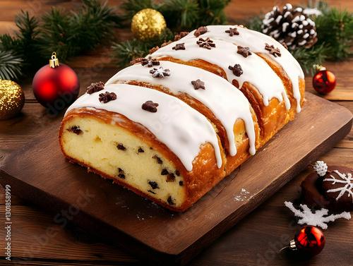Photo Festive Loaf Cake, Ho...