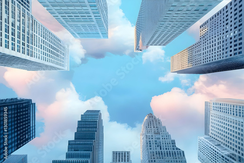Illustration - Skyscrapers ...