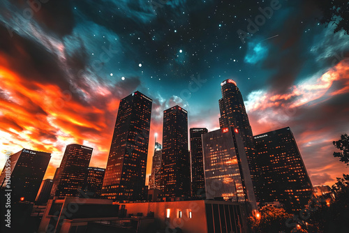 Illustration Cityscape Nigh...