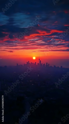 Photo - Vibrant Cityscape S...