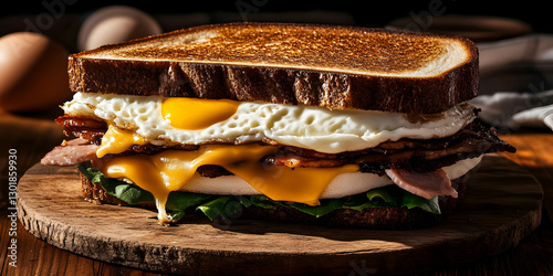 Photo, Toasted Sandwich wit...