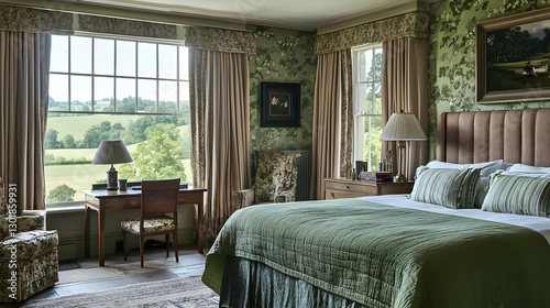 Photo - Serene Green Bedroo...