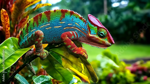 Realistic Image Colorful Ch...