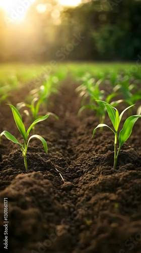 Photo - Young Corn Seedling...