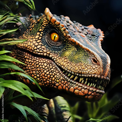 Realistic Illustration Dino...