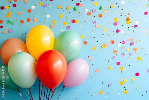 Photo Colorful Balloons and...