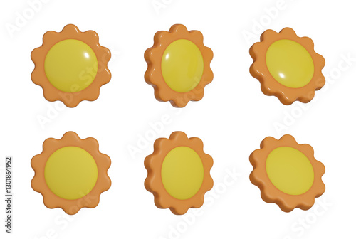 Sun 3D Icon Illustration