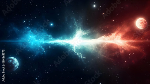Cosmic Collision Illustrati...