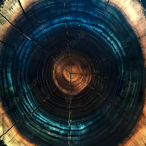 Abstract Photo - Tree Rings...