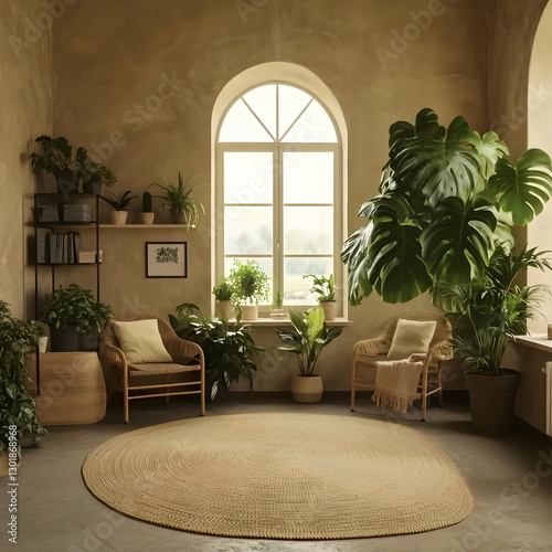 Illustration Cozy Interior ...