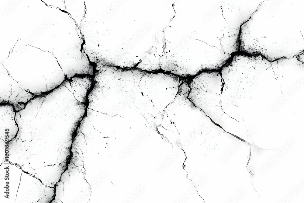 Fototapeta premium Abstract Background Cracked Surface Texture Illustration