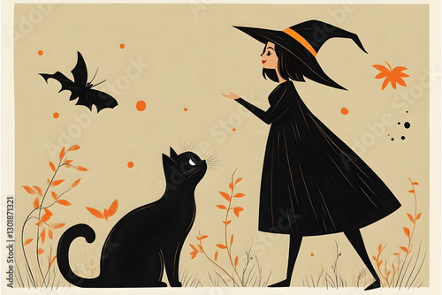 Illustration, Fantasy Autum...