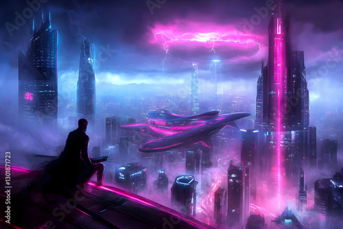 Illustration of Cyberpunk C...
