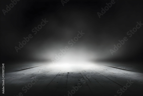 Dark Room Background Illust...