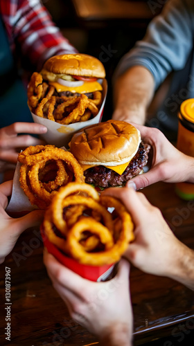 Photo Sharing Burgers and O...