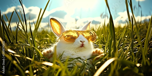 Illustration - Cool Rabbit ...