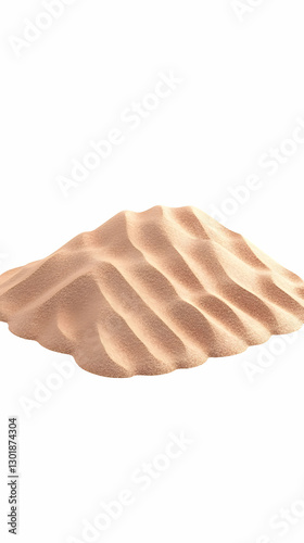 3D Sand Dune Illustration -...