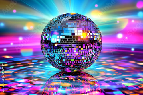 3D Disco Ball Illustration ...