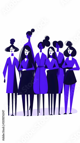 Illustration - Women Unity,...