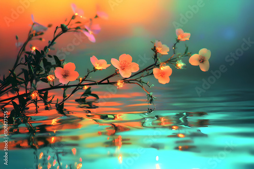 Illustration - Tranquil Sun...
