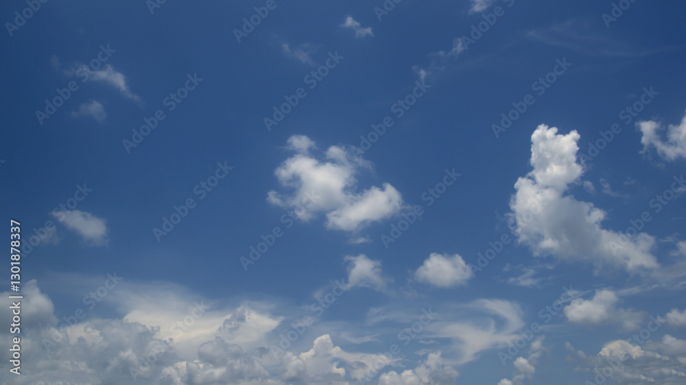 Fototapeta premium blue sky cloud