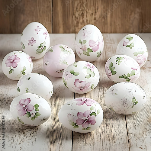 Photo Easter Eggs Decoratio...