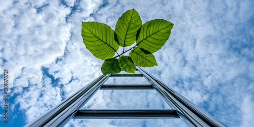 Photo - Growth, Ladder, Sky...