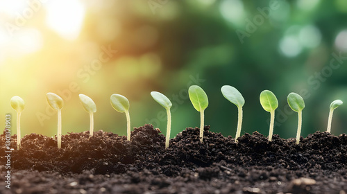 Photo - Seedlings Growth, S...