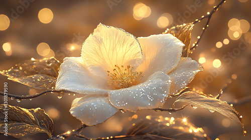 Illustration of Golden Flow...