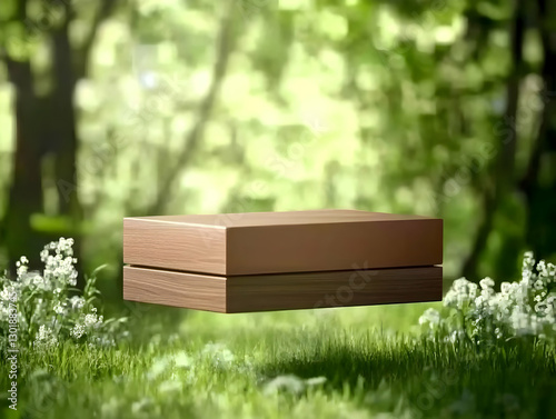 3D Illustration - Wooden Pl...